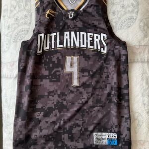 Outlanders Black Camo Basketball Jersey